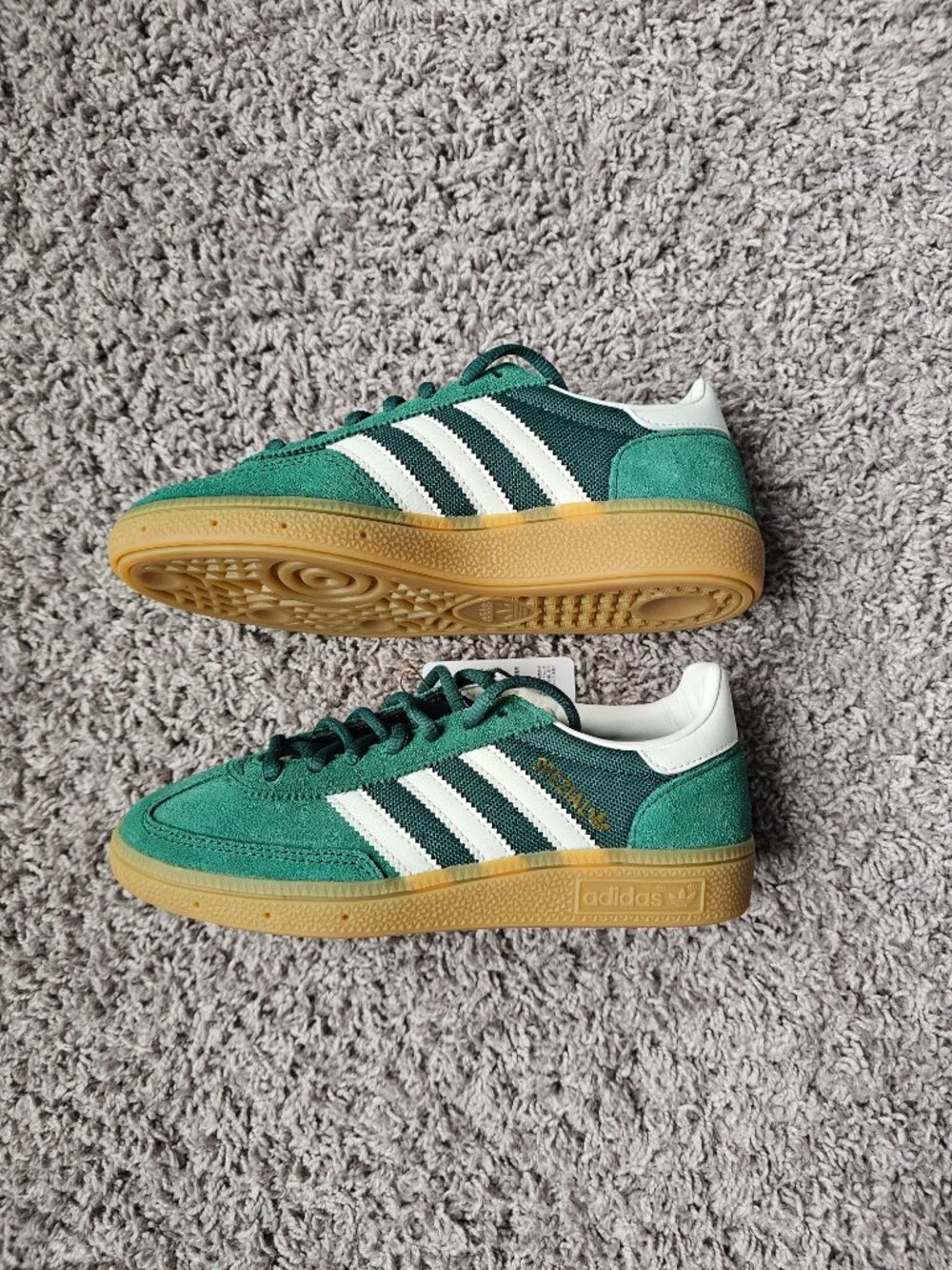 Adidas Handball Spezial shoes women's 5 in dark green - Picture 6 of 11